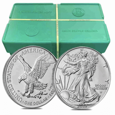 2026 American Coin Eagle Silver Uncirculated 9.999 ( pack of 20 )
